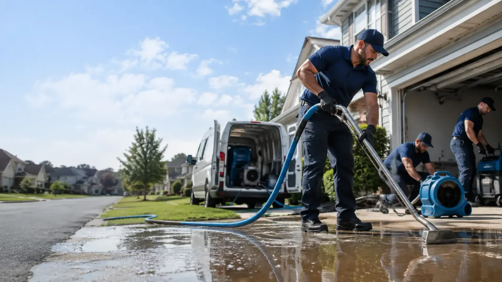 Flood Damage Restoration in Economy, IN